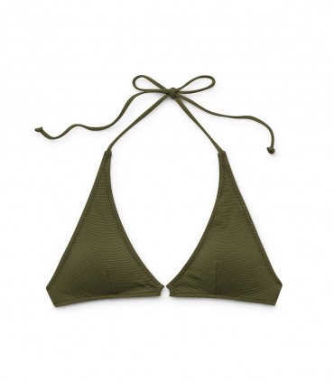 OLIVE TOP HALTER