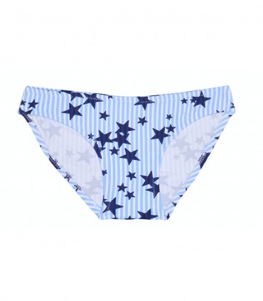 MINI MAGICAL STRIPES BIKINI BOTTOM