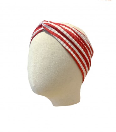 RED NAVY HEADBAND