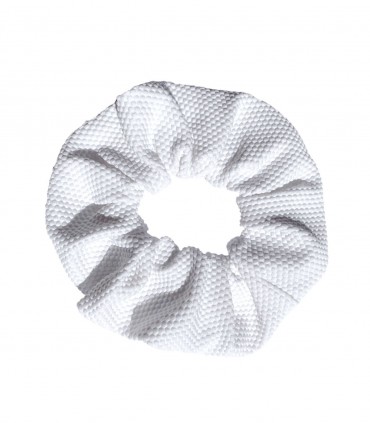BLANC SCRUNCHIE
